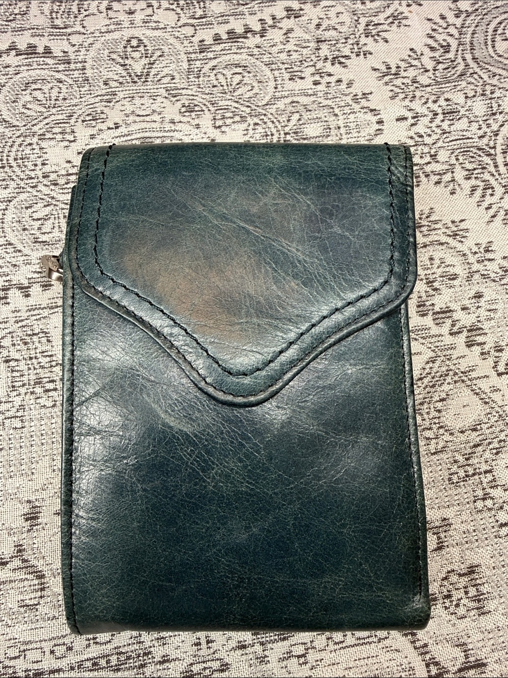 Dark Teal - Hobo Pouch - Lanyard Wallet